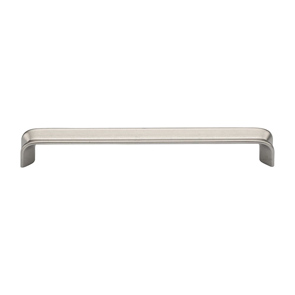 Manzoni Hardware 7 9/16" Centers Fold Cabinet Pull in Vintage Nickel