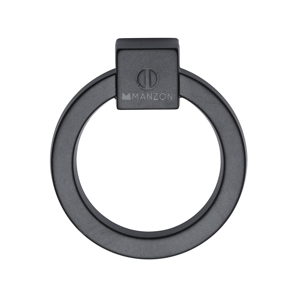 Manzoni Hardware 2 1/4" Ring Pull in Black