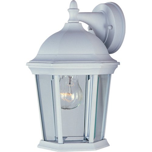 Maxim Lighting 8" 1-Light Outdoor Wall Lantern in White