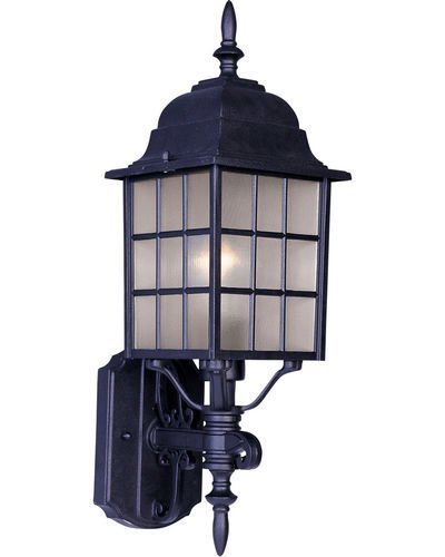 Maxim Lighting 6" 1-Light Outdoor Wall Lantern in Black