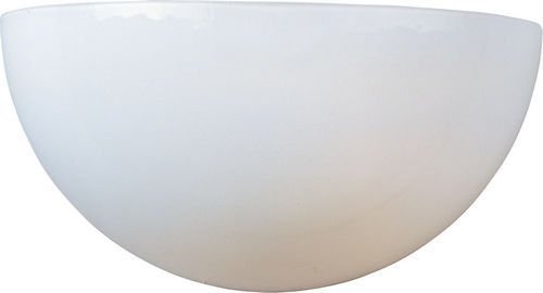 Maxim Lighting 10 1/2" 1-Light Wall Sconce in White in White Glass