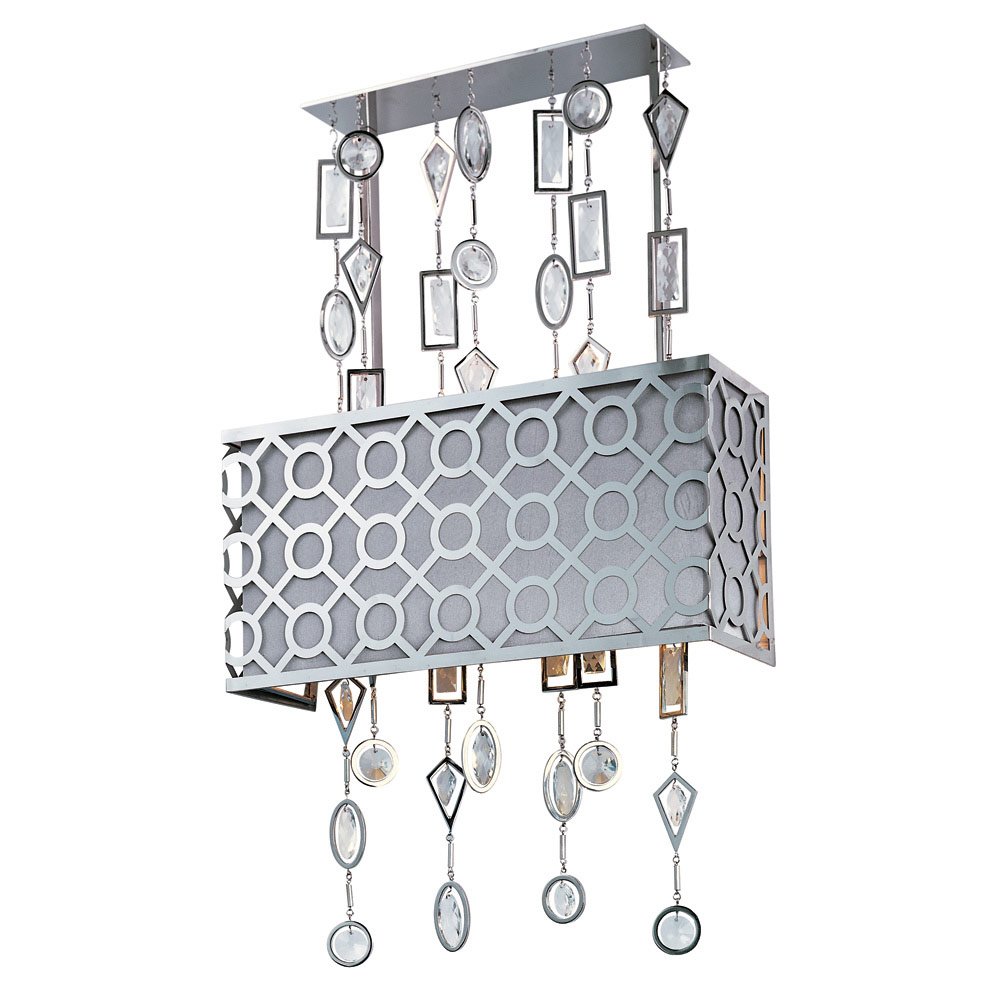 Maxim Lighting Triple Wall Sconce in Polished Nickel