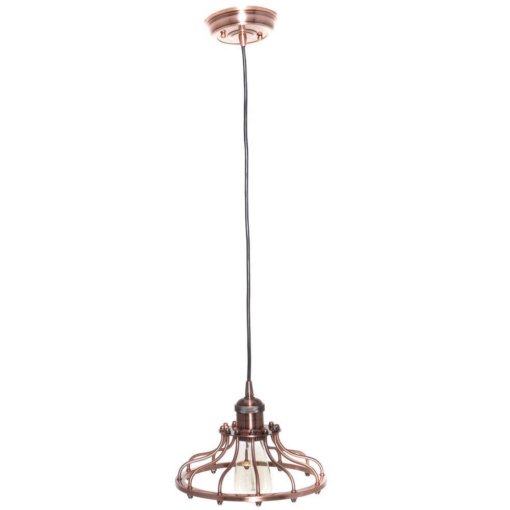Maxim Lighting Single Pendant in Antique Copper