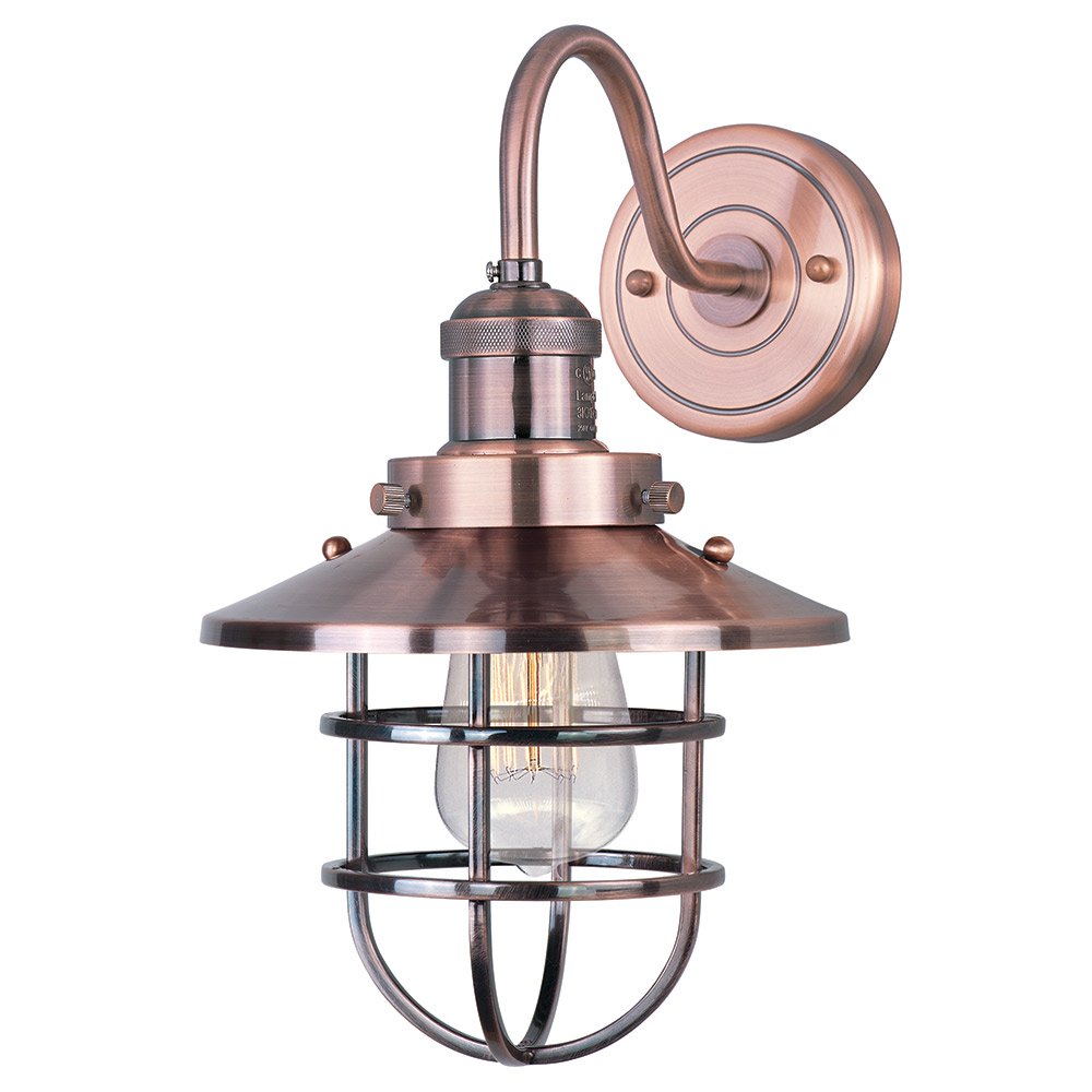 Maxim Lighting Wall Sconce in Antique Copper
