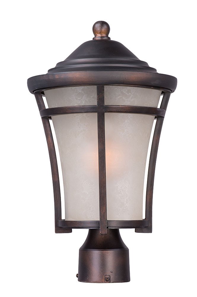 Maxim Lighting Balboa DC 1-Light Medium Outdoor Post in Copper Oxide