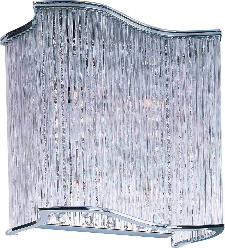 Maxim Lighting Swizzle 4-Light Wall Sconce in Polished Chrome