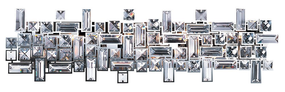 Maxim Lighting Paradigm 8-Light Wall Sconce in Polished Chrome