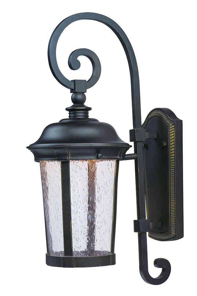 Maxim Lighting Dover LED Outdoor Wall Lantern in Bronze