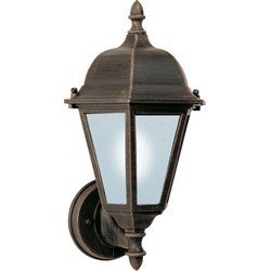 Maxim Lighting Westlake LED 1-Light Outdoor Wall Lantern in Rust Patina