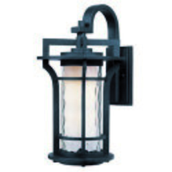 Maxim Lighting Oakville LED 1-Light Outdoor Wall Lantern in Black Oxide