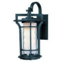 Maxim Lighting Oakville LED 1-Light Outdoor Wall Lantern in Black Oxide