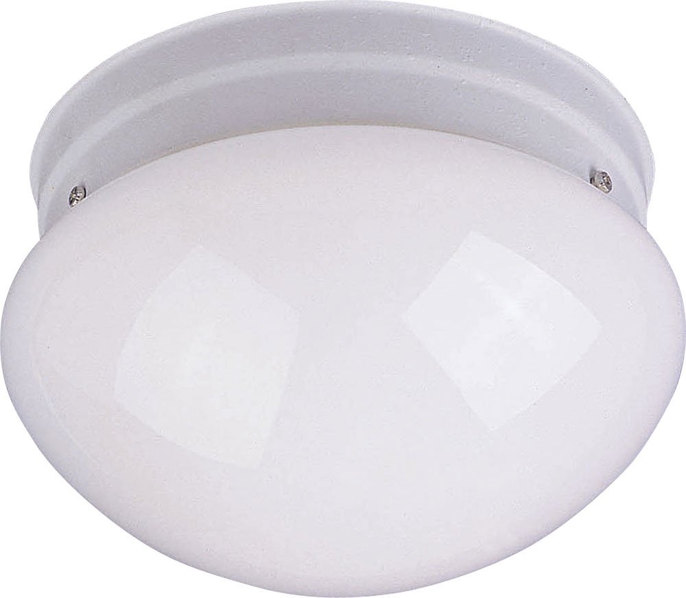 Maxim Lighting Essentials 2-Light Flush Mount in White