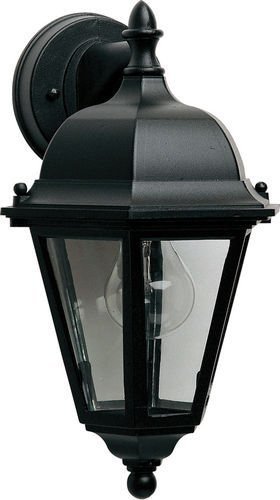 Maxim Lighting 8" Energy Star 1-Light Outdoor Wall Lantern in Black