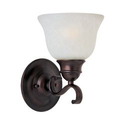 Maxim Lighting Linda EE 1-Light Wall Sconce in Oil Rubbed Bronze