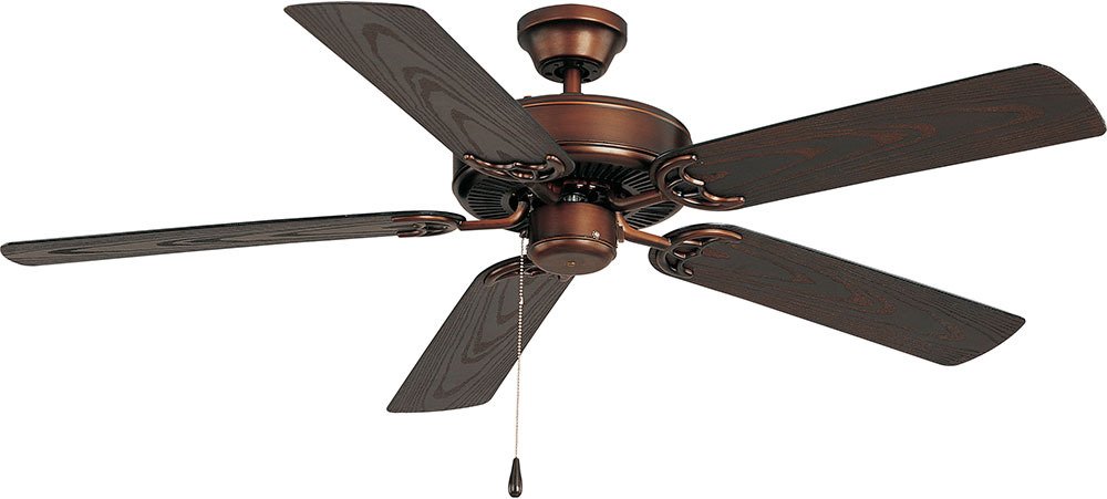 Maxim Lighting Basic-Max 52" Outdoor Ceiling Fan in Oil Rubbed Bronze