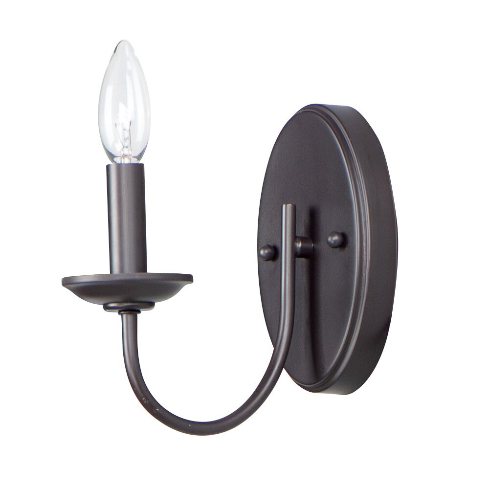 Maxim Lighting 1-Light Wall Sconce in Oil Rubbed Bronze