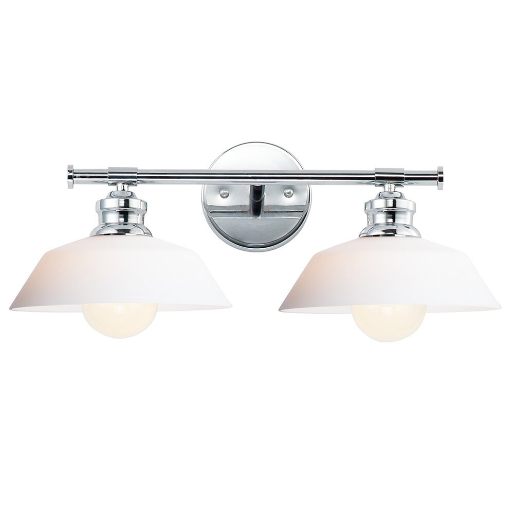 Maxim Lighting 2-Light Wall Sconce in Polished Chrome
