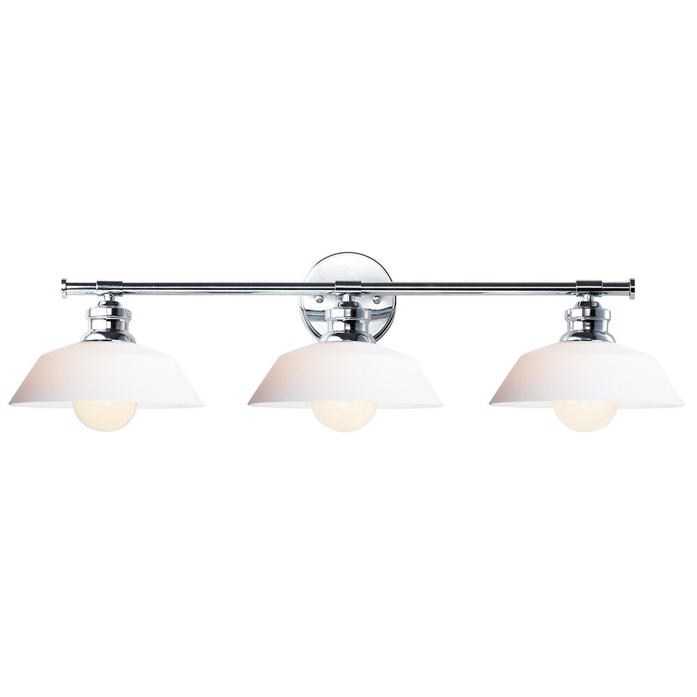 Maxim Lighting 3-Light Wall Sconce in Polished Chrome