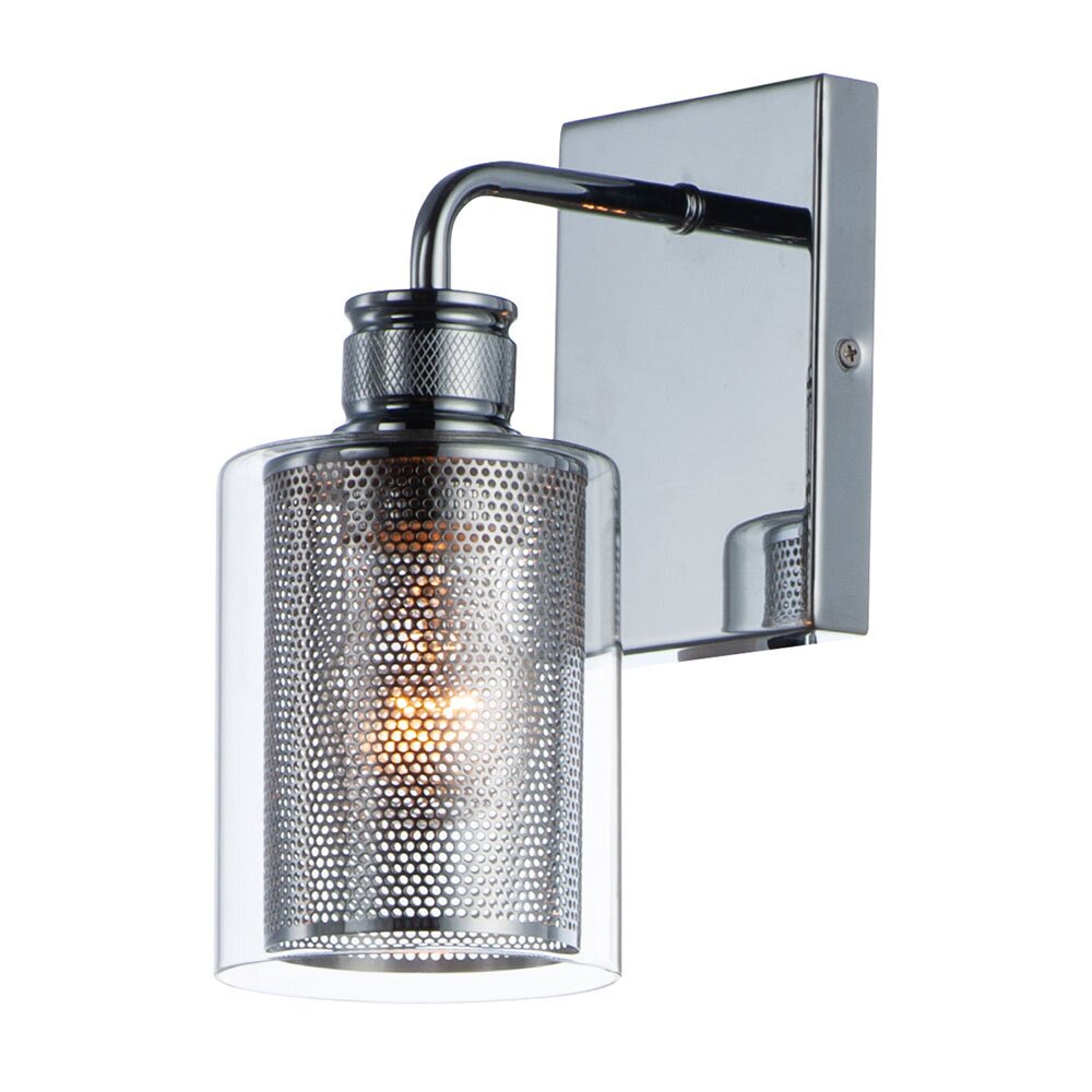 Maxim Lighting 1-Light Wall Sconce in Polished Chrome