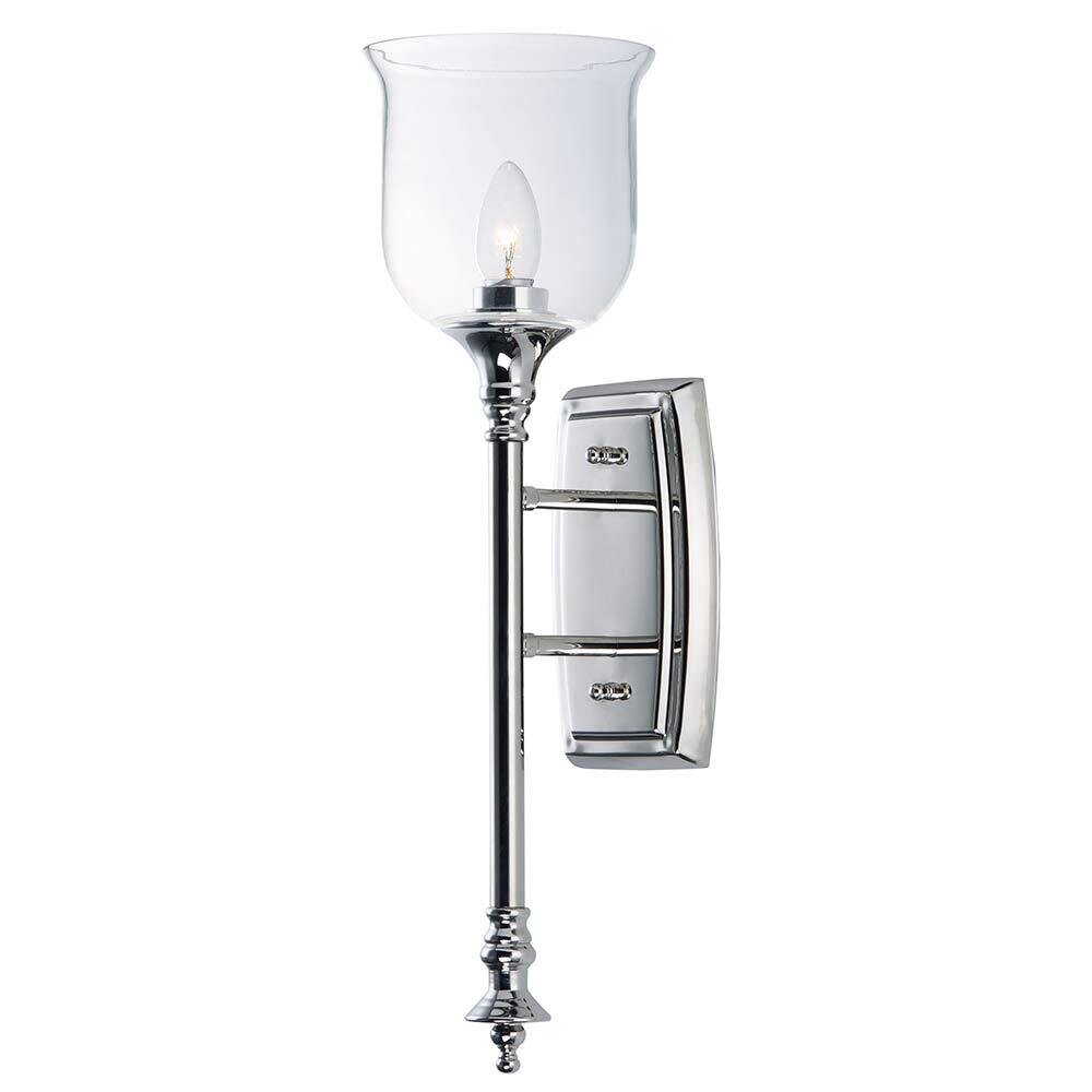 Maxim Lighting 1-Light Wall Sconce in Polished Nickel