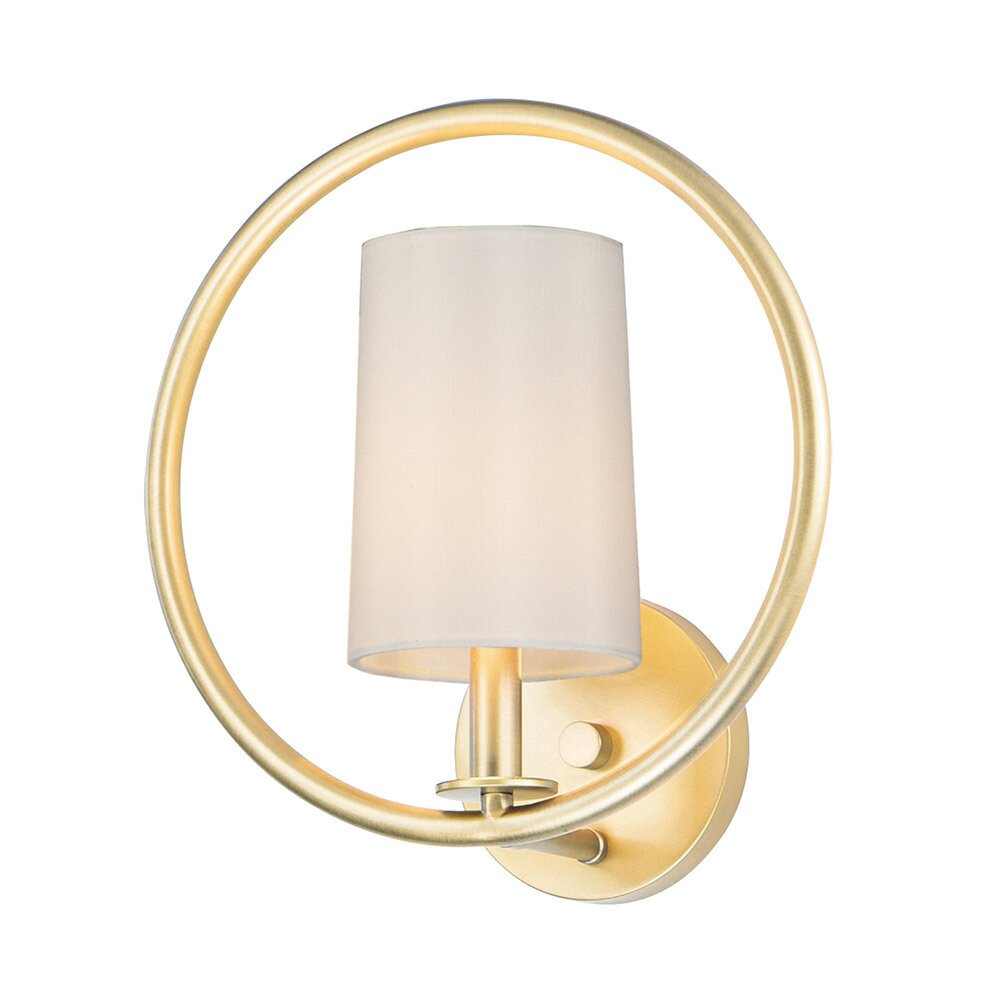 Maxim Lighting 1-Light Wall Sconce in Natural Aged Brass