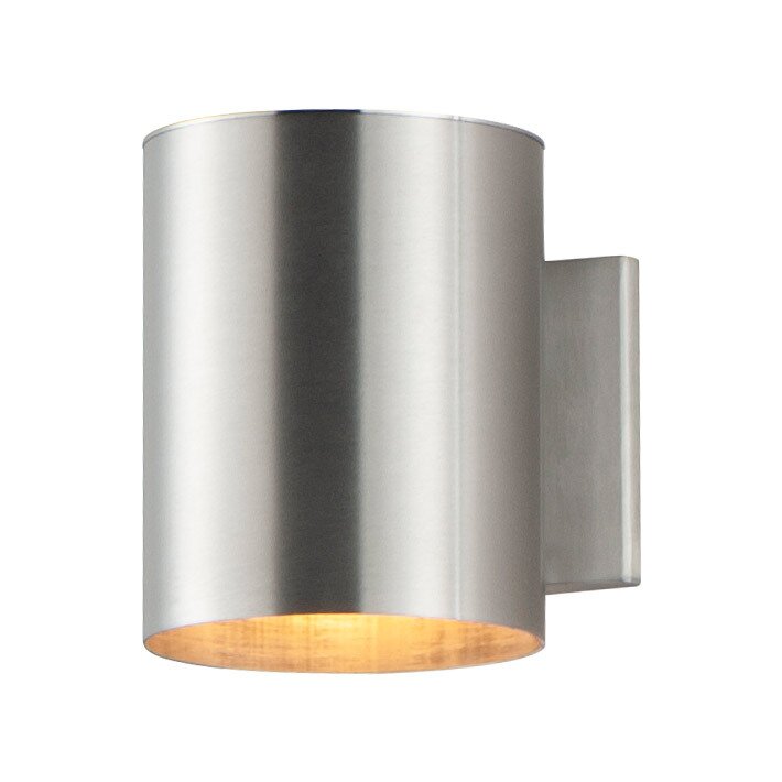 Maxim Lighting 1-Light 7 1/4" Outdoor Wall Sconce in Brushed Aluminum
