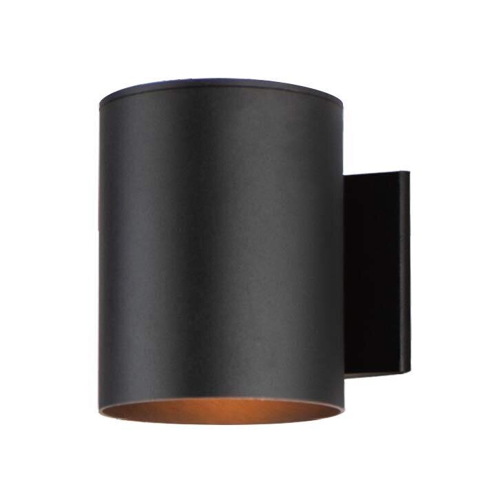 Maxim Lighting 1-Light 6"W x 7.25"H Outdoor Wall Sconce in Black