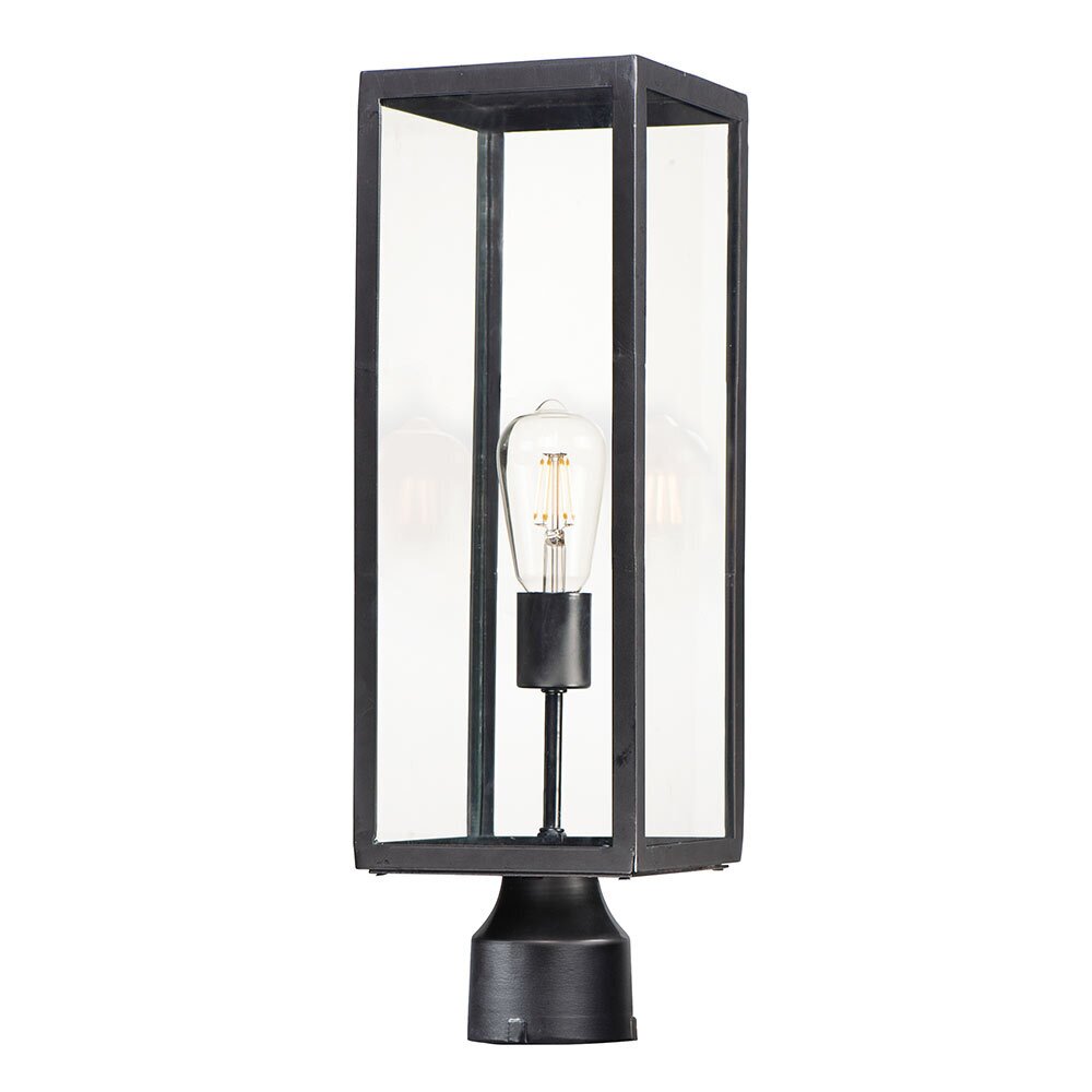 Maxim Lighting 1-Light Outdoor Pole/Post Lantern in Dark Bronze