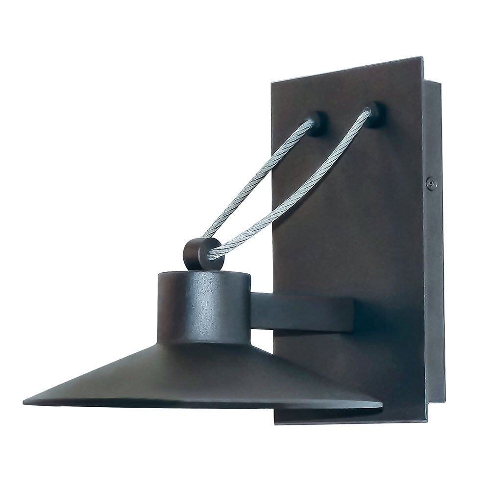 Maxim Lighting Large LED Outdoor Wall Sconce in Architectural Bronze