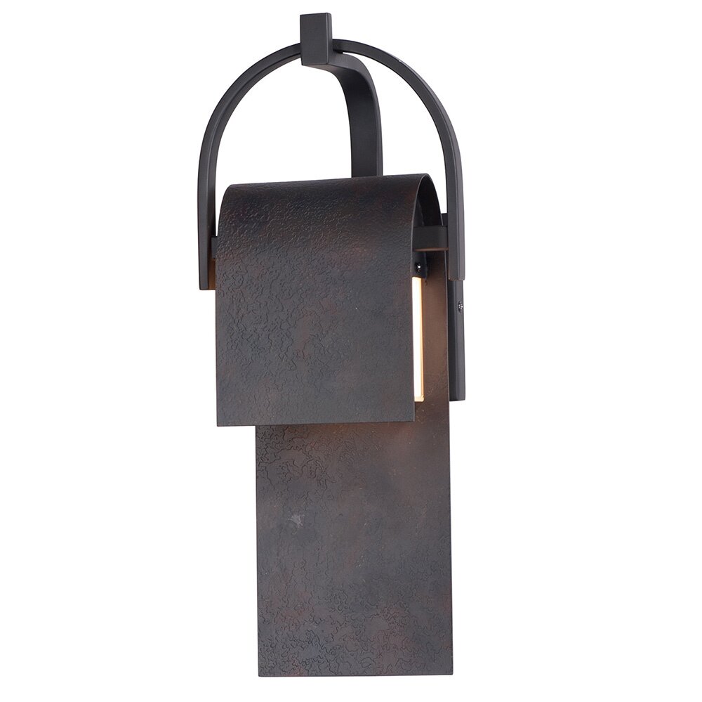 Maxim Lighting LED Outdoor Sconce in Rustic Forge
