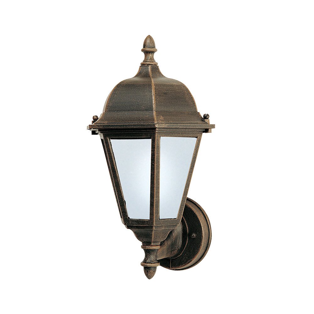 Maxim Lighting 1-Light Outdoor Wall Lantern in Rust Patina