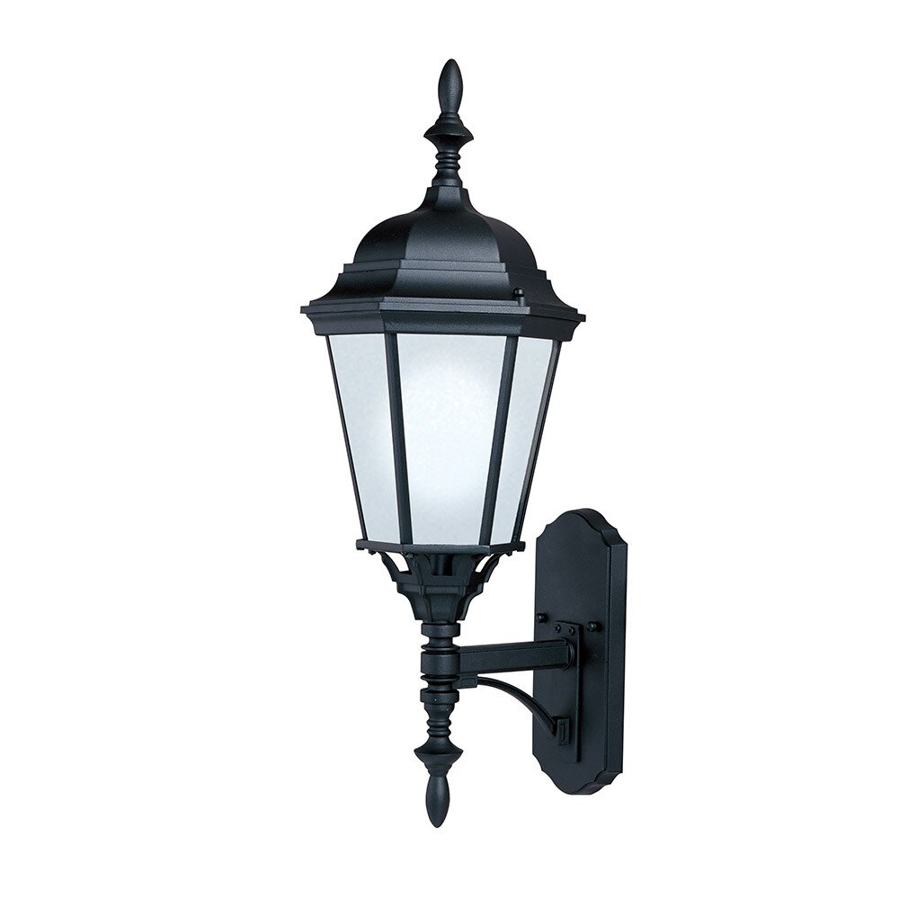Maxim Lighting 1-Light Outdoor Wall Lantern in Black