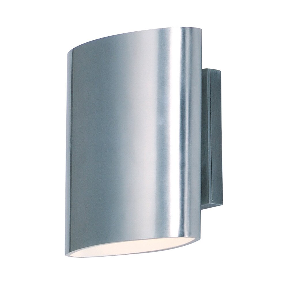 Maxim Lighting Outdoor Wall Sconce in Brushed Aluminum