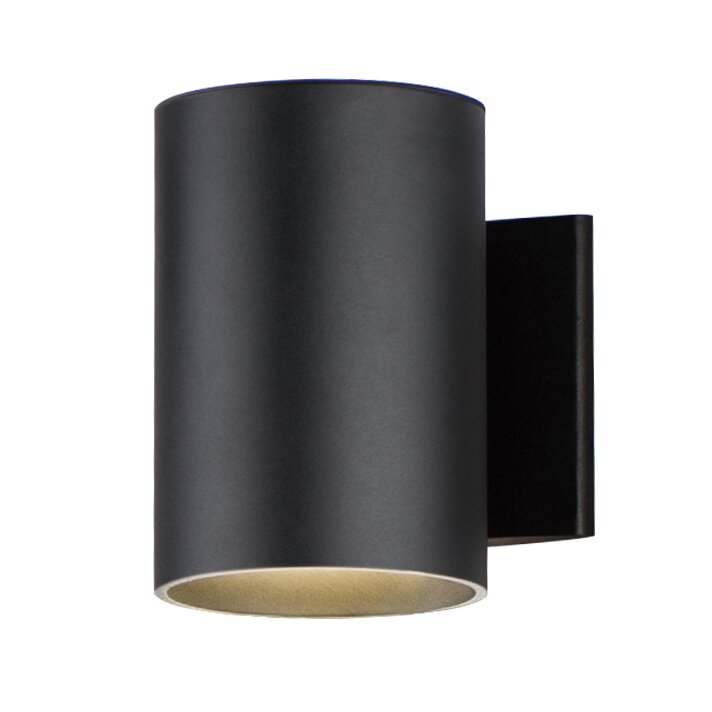 Maxim Lighting 1-Light 7 1/4" LED Outdoor Wall Sconce in Black