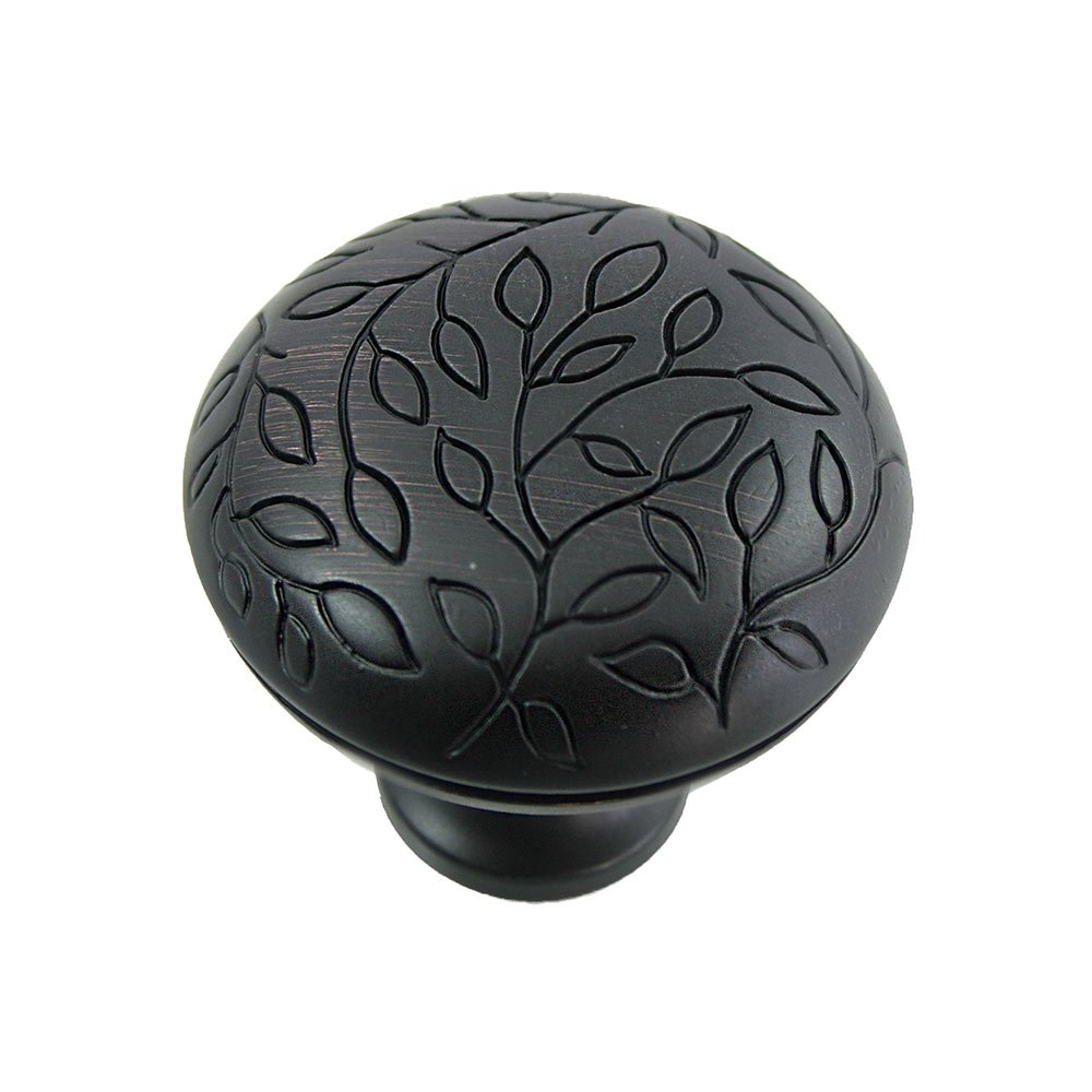 MNG Hardware 1 1/2" Round Knob in Oil Rubbed Bronze