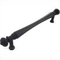 MNG Hardware 8" Centers Oversized Vanilla Finial Pull in Oil Rubbed Bronze