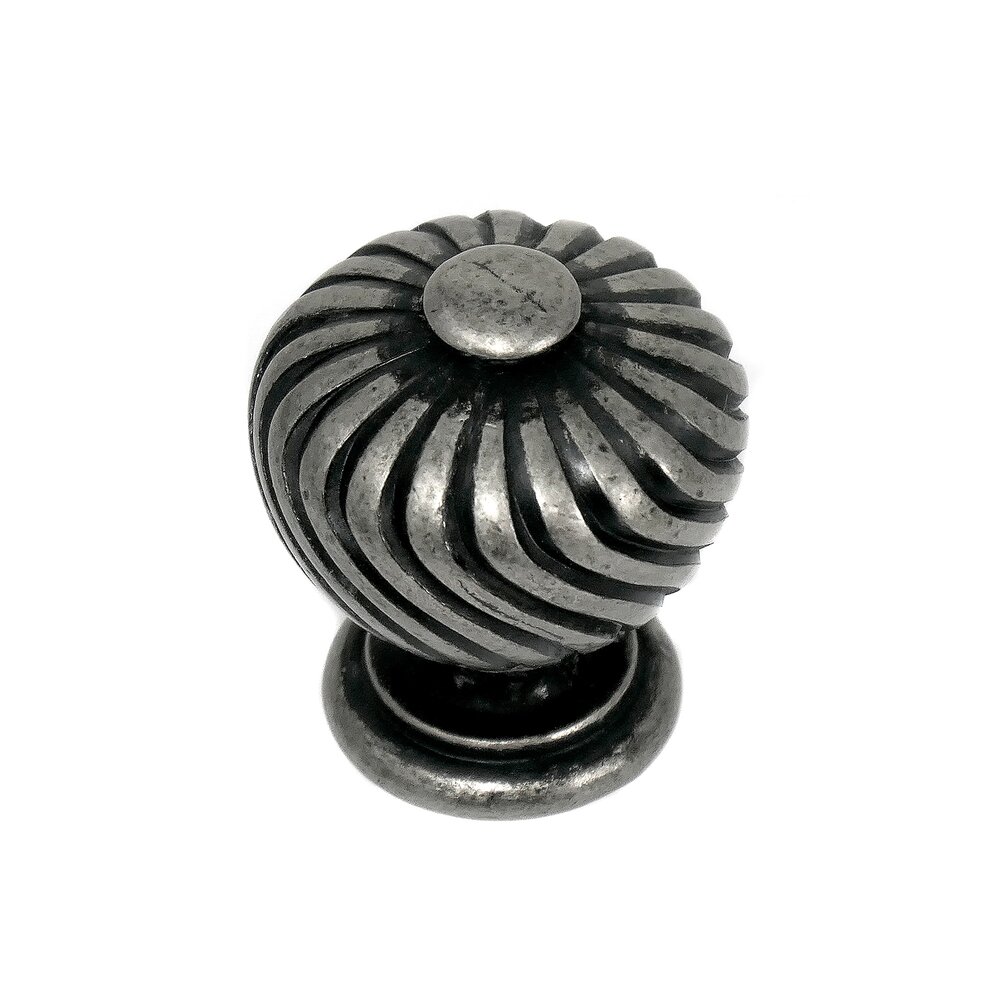MNG Hardware 1 1/4" Knob in Distressed Pewter