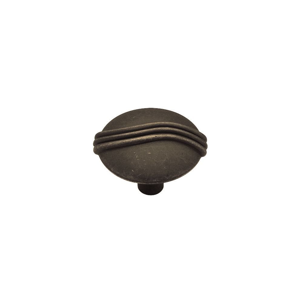 Liberty Hardware Knuckle Knob 1 3/8" in Distressed Oil Rubbed Bronze