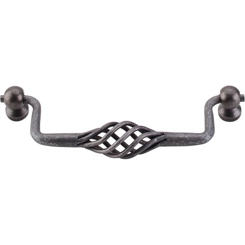 Top Knobs 5 1/16" Twisted Wire Drop Handle in Pewter