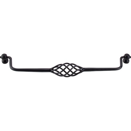 Top Knobs 11" Twisted Wire Drop Handle in Patine Black