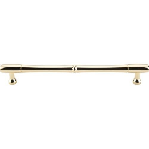 Top Knobs Oversized 12" Centers Door Pull in Polished Brass 13 15/16" O/A