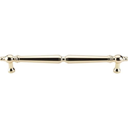 Top Knobs Oversized 12" Centers Door Pull in Polished Brass 14" O/A