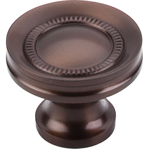 Top Knobs Button Faced 1 1/4" Diameter Mushroom Knob in Oil Rubbed Bronze