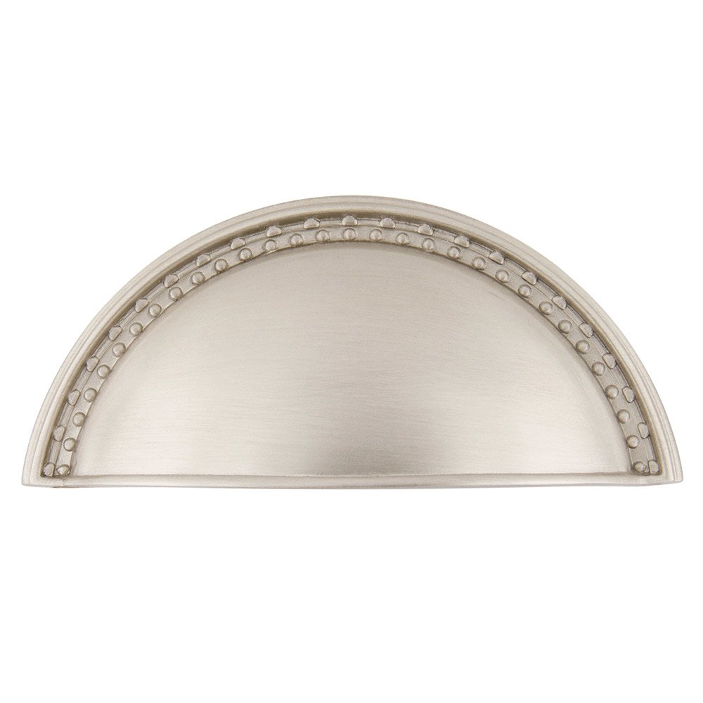 Nostalgic Warehouse 3" Centers Meadows Cup Pull in Satin Nickel
