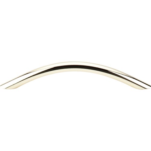 Top Knobs Curved Wire 5 1/16" Centers Arch Pull in Polished Brass