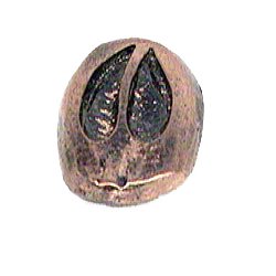 Novelty Hardware Single Whitetail Track Knob in Oil Rubbed Bronze