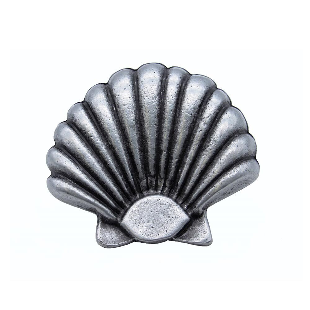 Novelty Hardware Large Seashell Knob in Nickel