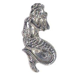 Novelty Hardware Mermaid Knob in Antique Brass