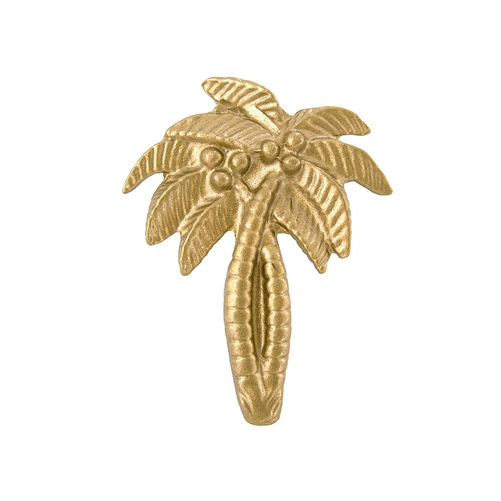 Novelty Hardware Palm Tree Knob in Lux Gold