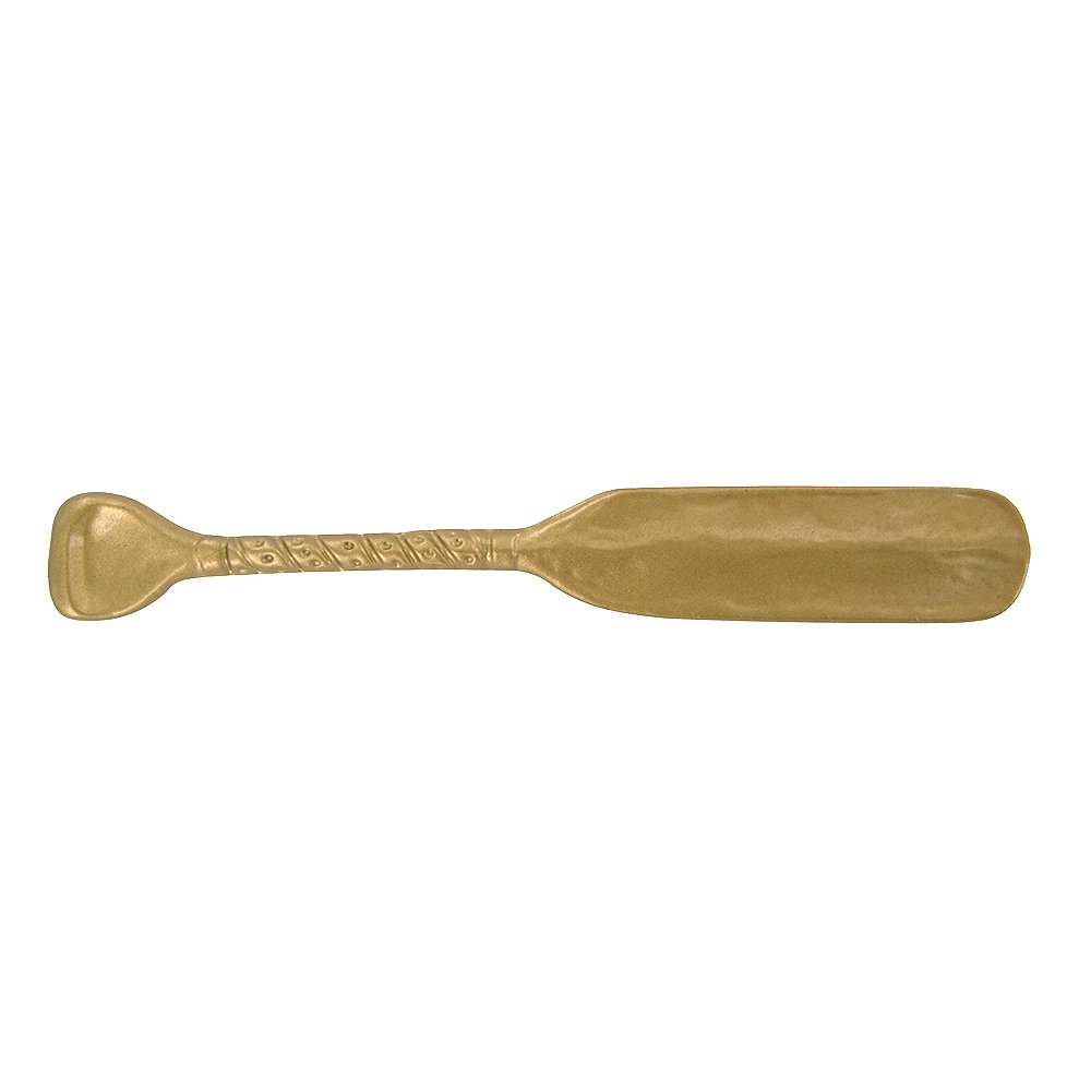 Novelty Hardware Canoe Paddle Pull in Lux Gold